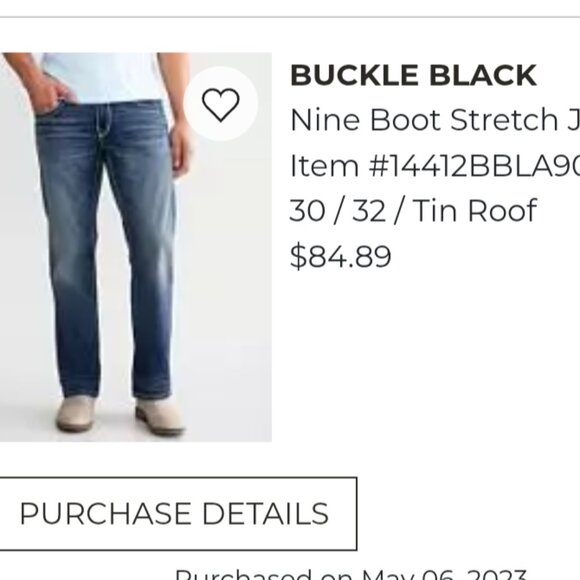 Buckle Black Fit No.9 - Picture 8 of 8